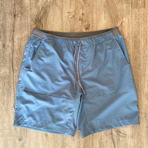 Columbia Men’s Twisted Creek Shorts, Teal Blue Green, Size Large - Picture 10 of 11